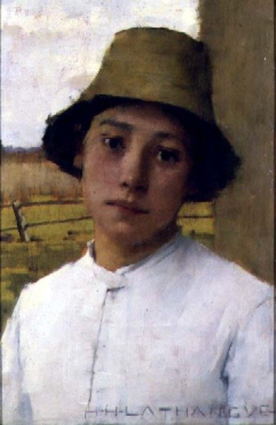 Il giovane contadino, c.1885 da Henry Herbert La Thangue