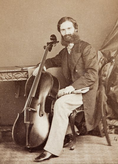 Ritratto di Alfredo Piatti da Henry Hering