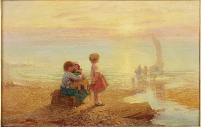 Prima mattina al largo della costa da Henry Hetherington Emmerson