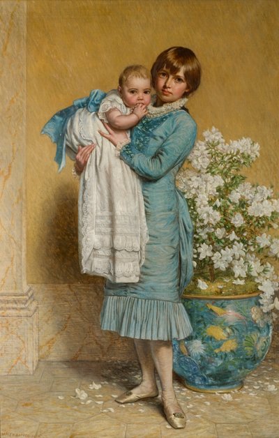 Il nostro bambino, 1882 da Henry Hetherington Emmerson