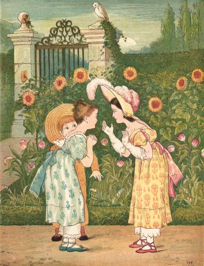 Persone superstiziose (litografia a colori) da Henry Hetherington Emmerson
