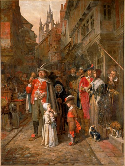 Il bambino perduto, c.1870 da Henry Hetherington Emmerson