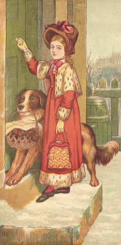 La carità della principessa (litografia a colori) da Henry Hetherington Emmerson