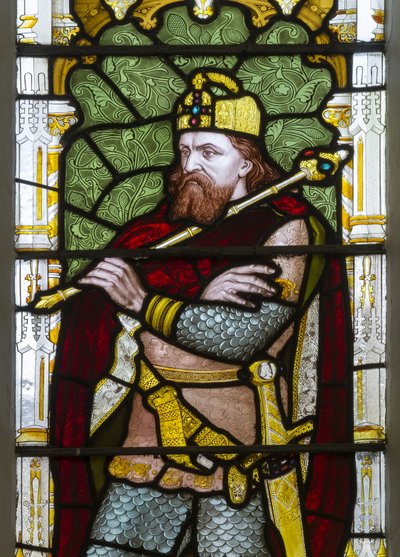 Cambridge, Trinity College, Heaton Butler & Bayne, Henry Holiday, Carolus, 1870, CA da Henry Holiday