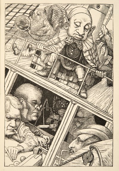 Aveva completamente dimenticato il suo nome, da The Hunting of the Snark, an Agony in Eight Fits, di Lewis Carroll, pub. 1876 da Henry Holiday