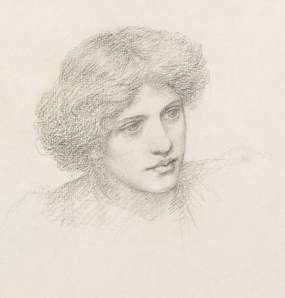 Testa di un uomo, possibilmente Gaetano Meo da Henry Holiday