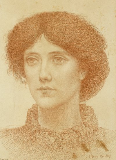 Ritratto di Mrs Wheeler, busto da Henry Holiday
