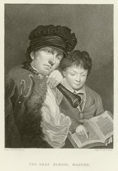 Il maestro di scuola sordo da Henry Hoppner Meyer