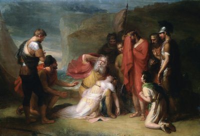 Lear e Cordelia, c.1820 da Henry Howard