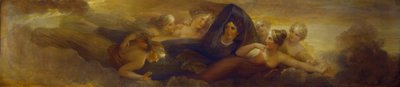 Notte, con le Pleiadi, 1834 (olio su pannello di mogano) da Henry Howard