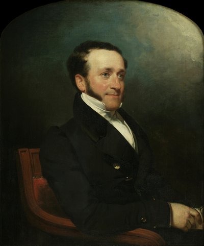 Fitz-Greene Halleck (1790-1867), 1828 da Henry Inman