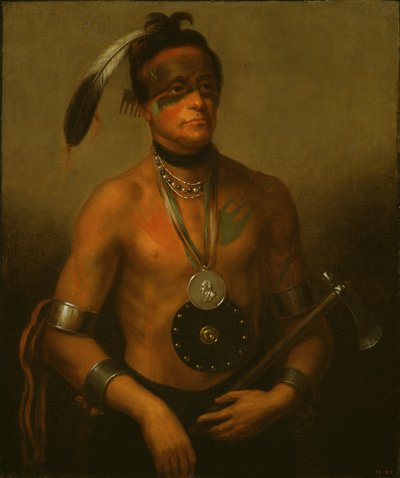 Hoo-Wan-Ne-Ka (Piccolo Alce) da Henry Inman