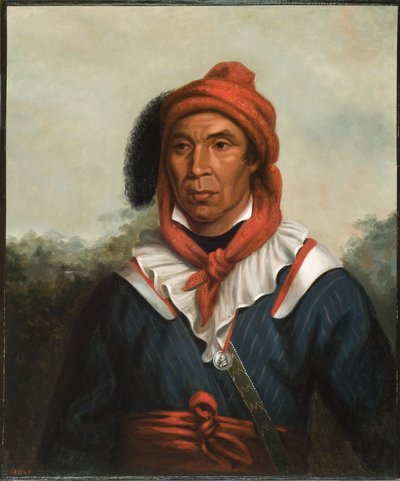Julcee-Mathla (Seminole), c.1831-33 da Henry Inman
