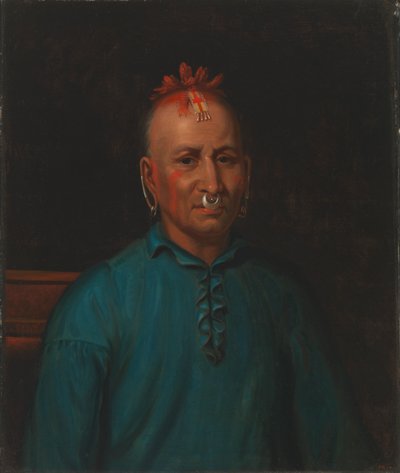 Famiglia Kish-Kallo-Wa, tribù Algonquian-Shawnee da Henry Inman
