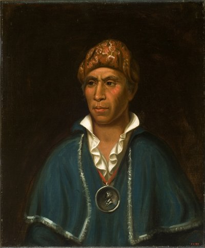 Qua-Ta-Wa-Pea (Shawnee), 1832-33 da Henry Inman