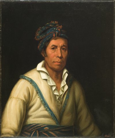 Tooan Tuh (Cherokee), 1832-33 da Henry Inman