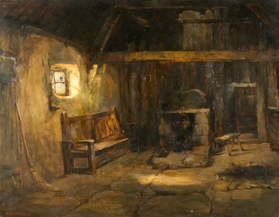 Interno - Cottage di campagna da Henry Jobson Bell