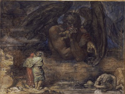 Dante e Virgilio Incontrano Lucifero all