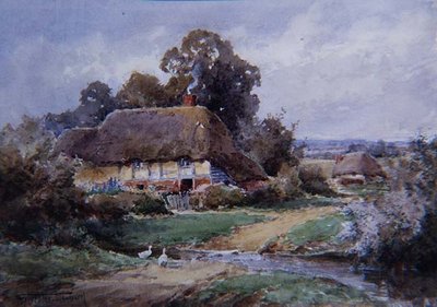 Un guado in Hampshire da Henry John Sylvester Stannard