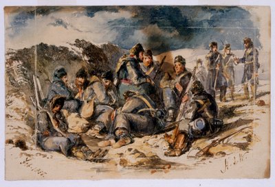 Scena notturna, Sebastopoli da Henry John Wilkinson