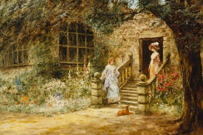 Conversazione elegante da Henry John Yeend King