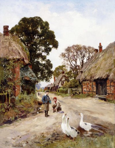 A scuola da Henry John Yeend King