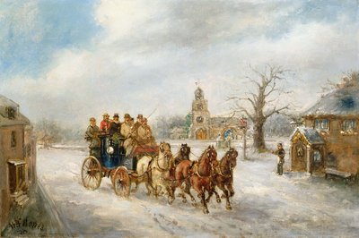 La carrozza di Uxbridge vicino a Hillingdon da Henry Jones