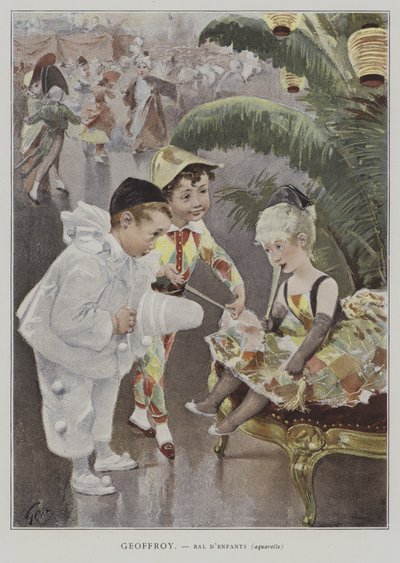 Ballo dei bambini da Henri Jules Jean Geoffroy