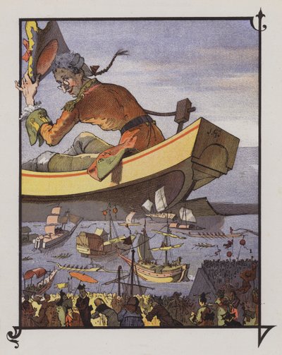Gulliver a Lilliput da Henri Jules Jean Geoffroy