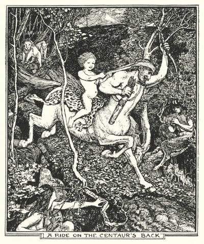 Una cavalcata sulla schiena del Centauro da Henry Justice Ford