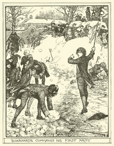 Bonaparte comanda il suo primo esercito da Henry Justice Ford