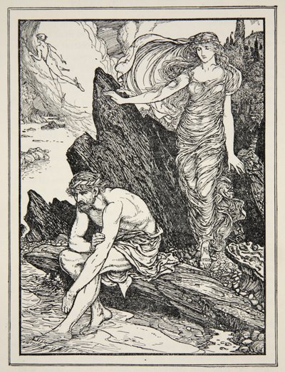 Calipso ha pietà di Ulisse, da 