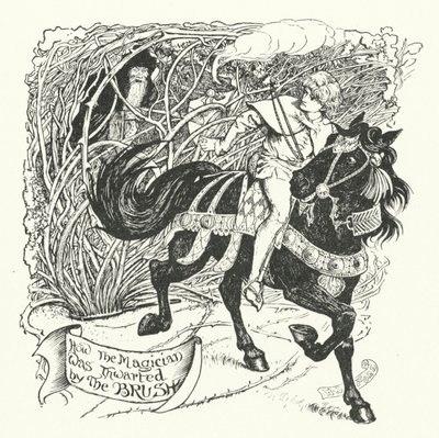 Come il mago fu sventato dal pennello da Henry Justice Ford