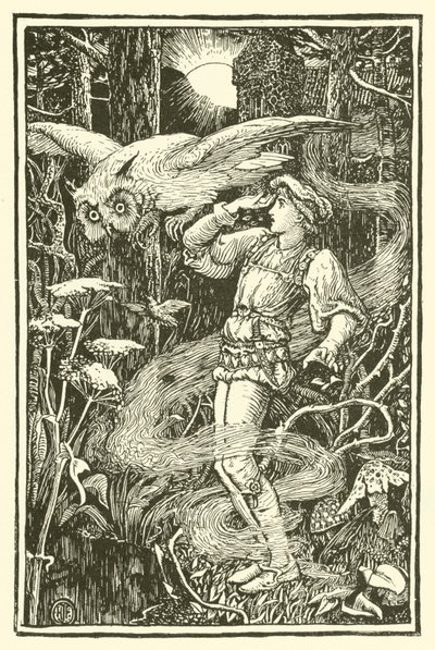 Jorinde e Joringel (incisione) da Henry Justice Ford