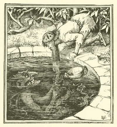 Re Kojata (incisione) da Henry Justice Ford