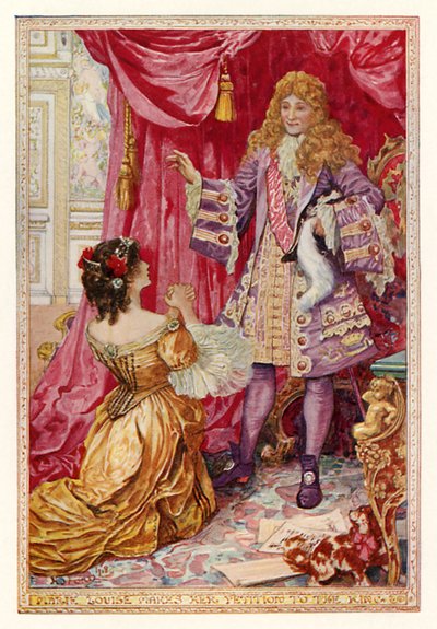 Maria Luisa presenta la sua petizione al re da Henry Justice Ford