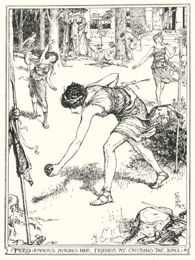 Pero famosa tra le sue amiche per prendere la palla da Henry Justice Ford
