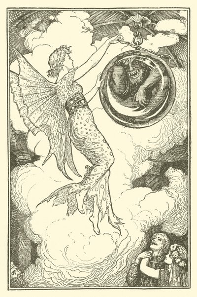 Il principe Narciso e la principessa Potentilla da Henry Justice Ford