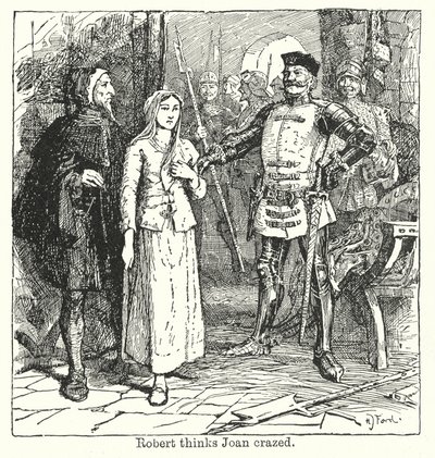 Robert pensa che Joan sia impazzita (litografia) da Henry Justice Ford