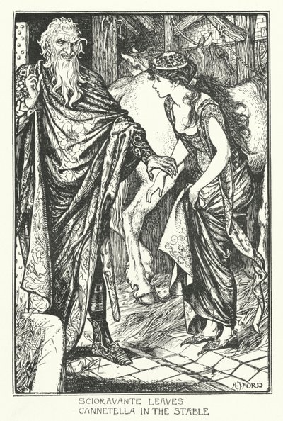 Scioravante lascia Cannetella nella stalla da Henry Justice Ford