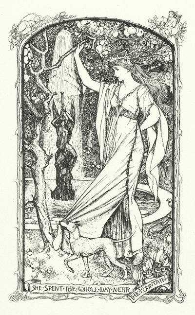 Ha passato tutta la giornata vicino alla fontana da Henry Justice Ford