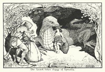 La Lucertola Prende il Comando di Renzolla da Henry Justice Ford