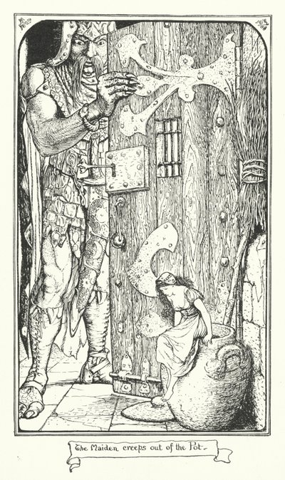 La fanciulla esce dal vaso da Henry Justice Ford