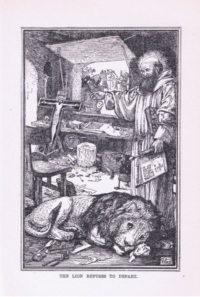 Il leone si rifiuta di partire, 1912 da Henry Justice Ford