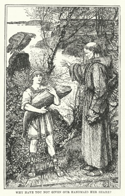 Perché non hai dato alla nostra serva la sua parte? da Henry Justice Ford