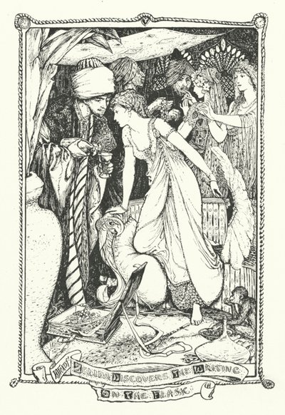 Zelida scopre la scritta sulla fiaschetta da Henry Justice Ford