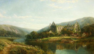 Abbazia di Tintern, 1861 da Henry Jutsum