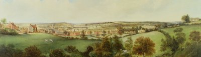 Veduta panoramica di Stoke on Trent da Henry Lark Pratt