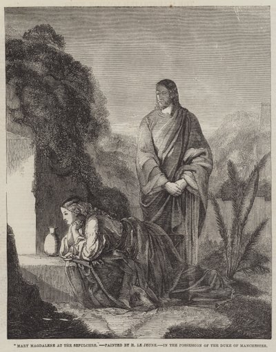 Maria Maddalena al sepolcro da Henry Le Jeune