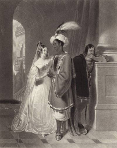 Otello e Desdemona da Henry Liverseege